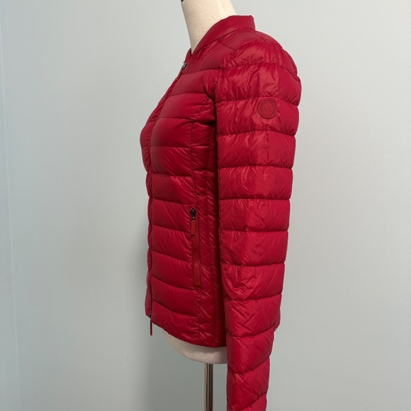 Armani Exchange Women's White Duck Down Red Jacket Size S - Picture 2 of 11